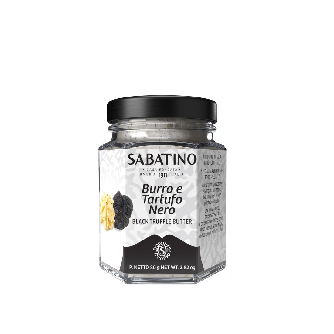 Sabatino Black Truffle Butter 80g jar