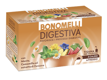 Bonomelli Tisana Digestiva herbal infusion pack
