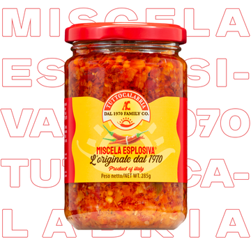 Tuttocalabria Miscela Esplosiva spicy vegetable spread 285g jar